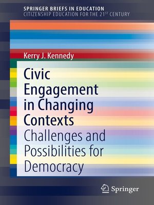 cover image of Civic Engagement in Changing Contexts